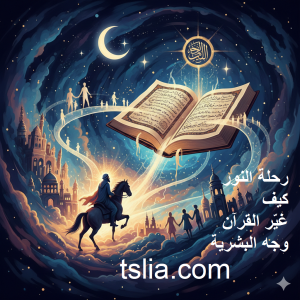رحلة النور الأخير: كيف غيّر محمد ﷺ والقرآن وجه البشرية إلى الأبد؟